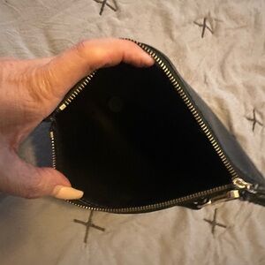Black Zippered Pouch